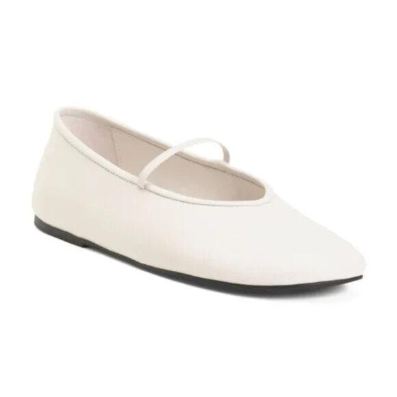 TONY BIANCO Leather Martinez Mary Jane Flats